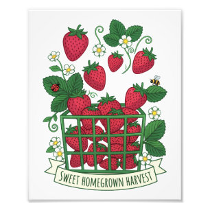 Foto Cesta de Morango Fruta Doce Berry 