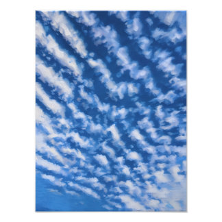 Foto Céu Azul Vibrante Com Nuvens Brancas Sensíveis