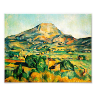 Foto Cezanne Mont Sainte-Victoire Impressão