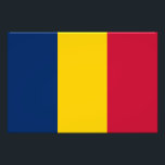 Foto Chad Flag<br><div class="desc">Bandeira Patriótica do Chade.</div>