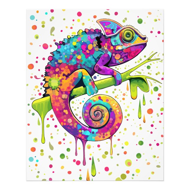 Foto Chameleon Paint mantém estilo aquarela (Frente)