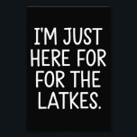 Foto Chanucá, estou aqui pelos lats judeus<br><div class="desc">Chanucá,  estou aqui para o Feriado Judaico dos Latkes</div>