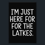 Foto Chanucá, estou aqui pelos lats judeus<br><div class="desc">Chanucá,  estou aqui para o Feriado Judaico dos Latkes</div>