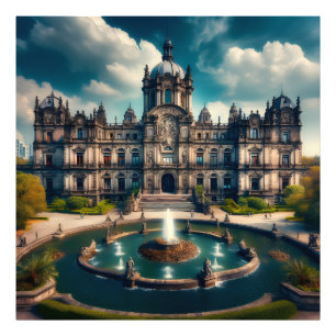 Foto Chapultepec Castle Viagens vintage no México