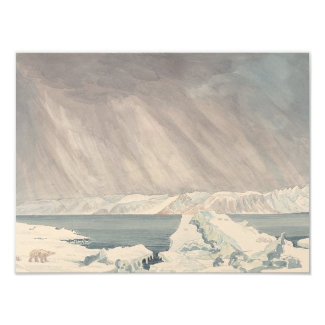 Foto Charles Hamilton Smith - Spitzbergen, Bearing (Frente)