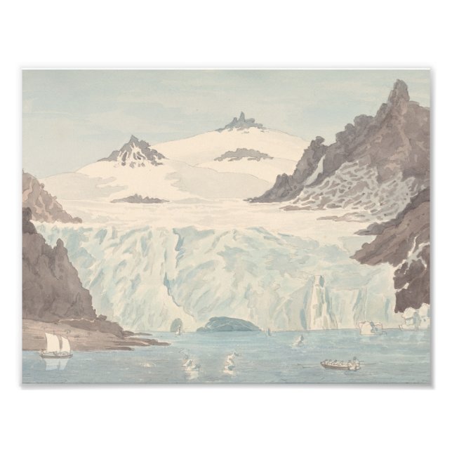 Foto Charles Hamilton Smith - Visão de um Iceberg (Frente)