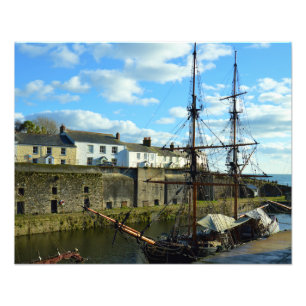 Foto Charlestown Harbour Cornwall UK Polblack Location