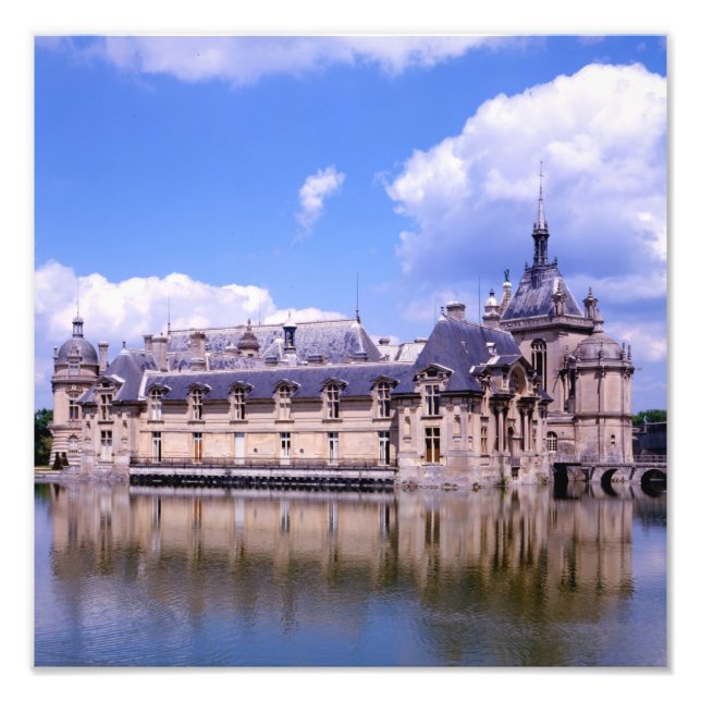Foto Chateau Chantilly, Oise, França (Frente)