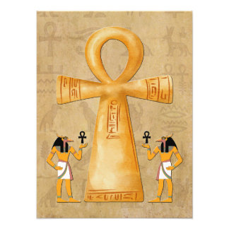 Foto Chave Ankh da Vida no Hieróglifo