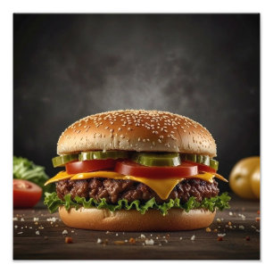 Foto Cheeseburger saboroso