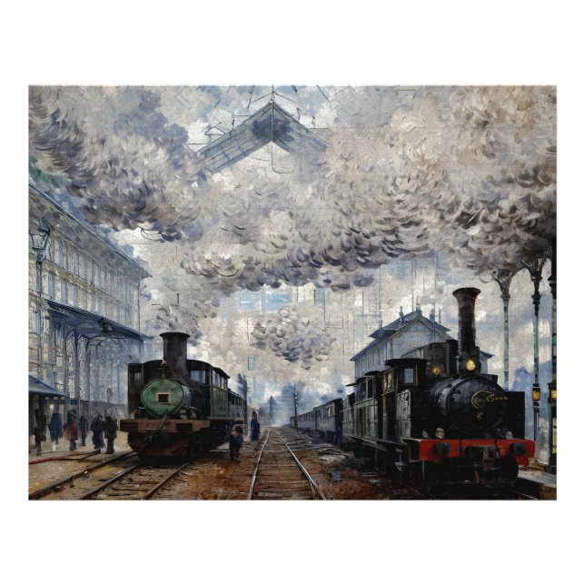 Foto Chegada do comboio normando (Frente)