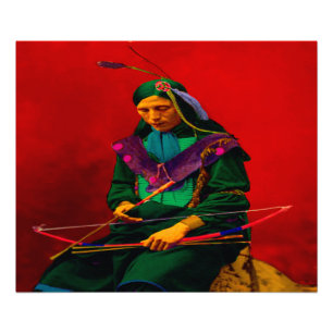 Foto Cherokee Native American Pop Art