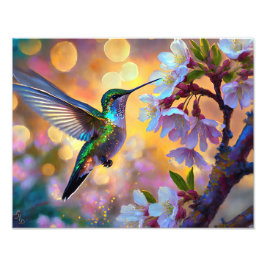 Foto Chersom Fantasy Sunrise Hummingbird