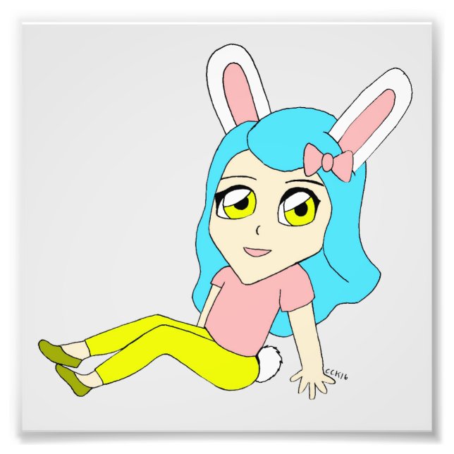 Foto chibi bunnygirl (Frente)