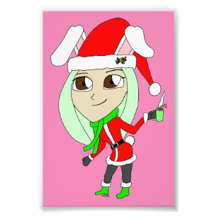 Foto chibi bunnygirl de férias