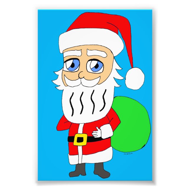Foto Chibi Santa Claus (Frente)