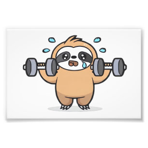 Foto Chibi Sloth Academia de Ginástica Falha � Cute Kaw