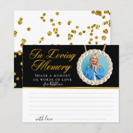 Foto Chic Elegante Compartilhar uma Placa Funeral 