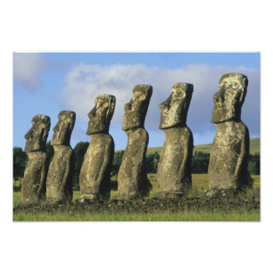 Foto Chile, Ilha de Páscoa, Rapa Nui, Ahu Akivi