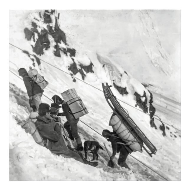 Foto Chilkoot Pass - Yukon Dourado Rush 1898 (Frente)