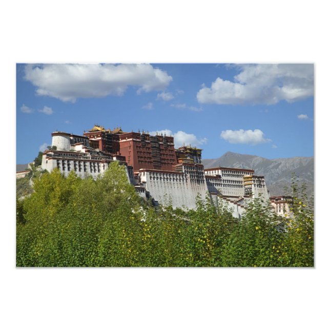 Foto China, Tibete, Lhasa, Palácio de Potala 3 (Frente)