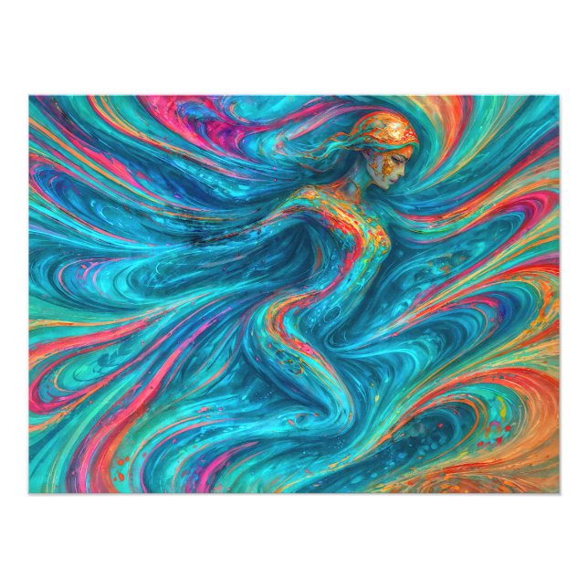 Foto “Chromisca” - Retrato da Encantadora Fluida (Frente)