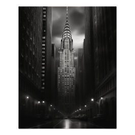 Foto Chrysler Building Black and White