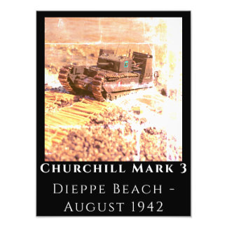 Foto Churchill Mark 3 Model Tank Poster