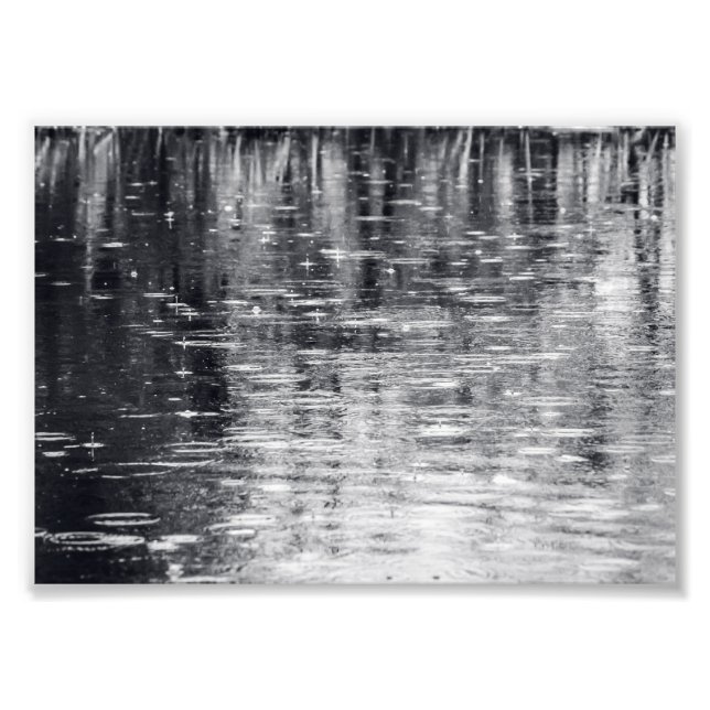 Foto Chuva Cai Continuando Caindo. (Frente)