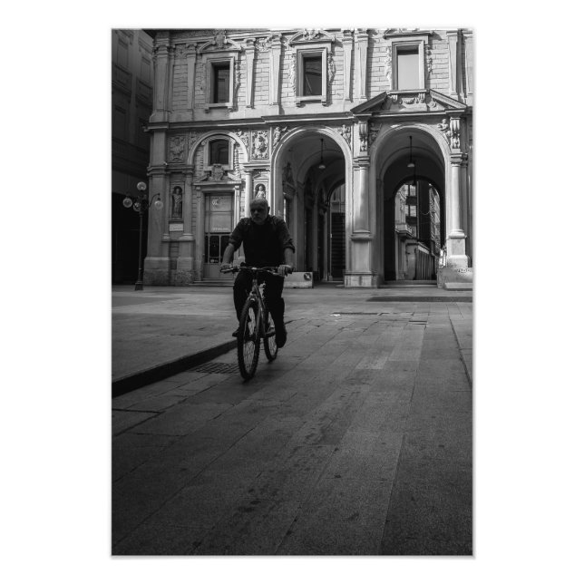 Foto Ciclista de Becos Góticos (Frente)