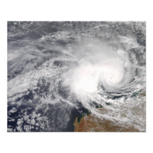 Foto Ciclone tropical Nicholas fora de Austrália