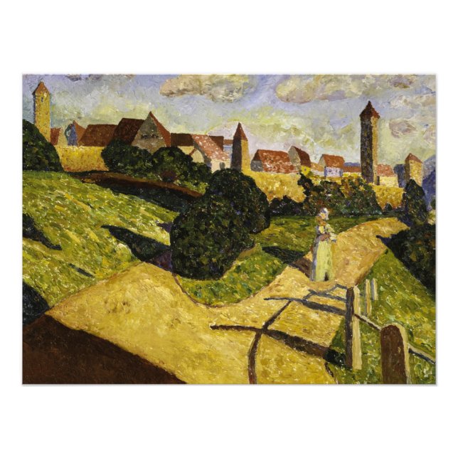 Foto Cidade Antiga II de Wassily Kandinsky (Frente)
