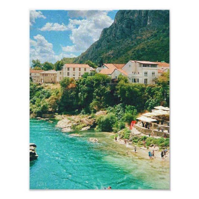 Foto Cidade de Mostar - Bósnia e Herzegovina (Frente)