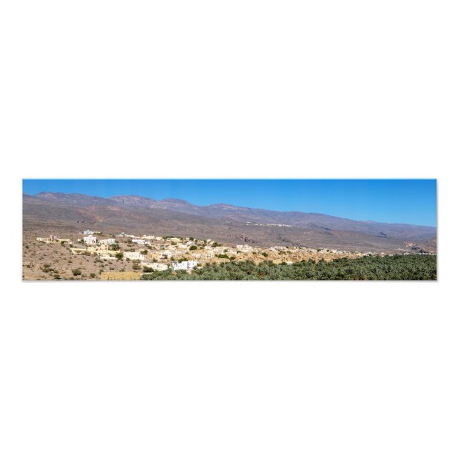 Foto cidade histórica de Al Hamra em Omã (Frente)