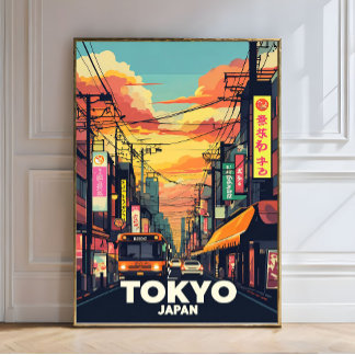 Foto Cidade Urbana Japonesa, Vibrante Do Sol Na Rua Tóq