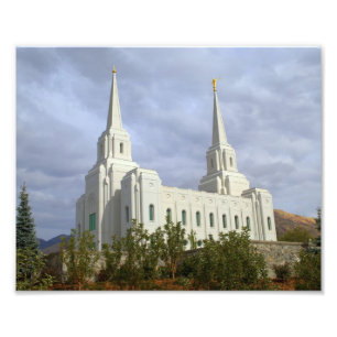 Foto Cidade Utá LDS de Brigham, templo de Mormon