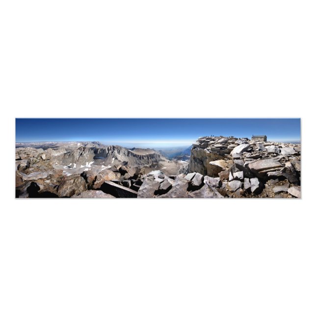 Foto Cimeira do Mt Whitney - fuga de John Muir (Frente)