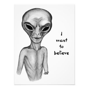 Foto Cinza Alienígena, quero acreditar