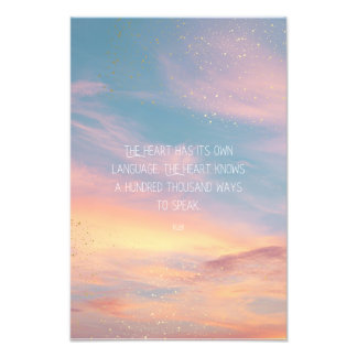 Foto Citação Inspiradora Motivacional Rumi Estrelas Nuv