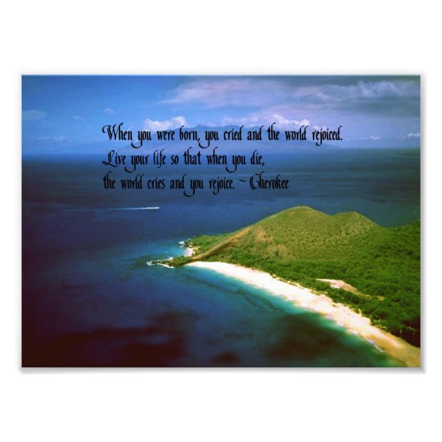 Foto Citações Americanas Nativas (Frente)