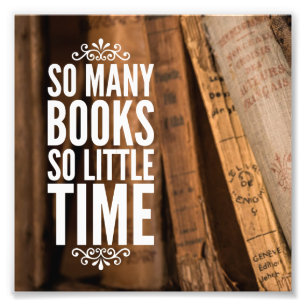 Foto Citações tão muitos livros tão pouca hora