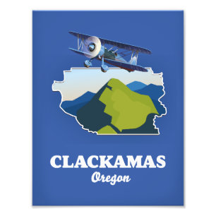 Foto Clackamas Oregon EUA mapa