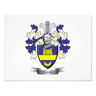 Foto Clark Family Crest Casaco de Armas