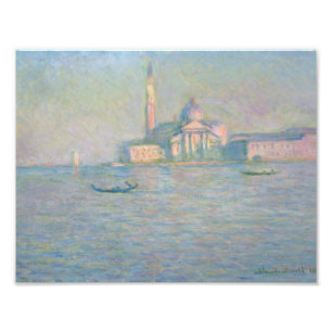 Foto Claude Monet - A Igreja de San Giorgio Maggiore,