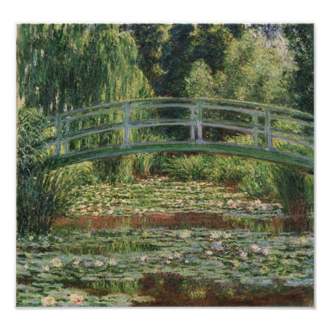 Foto Claude Monet - A Ponte Japonesa (Frente)