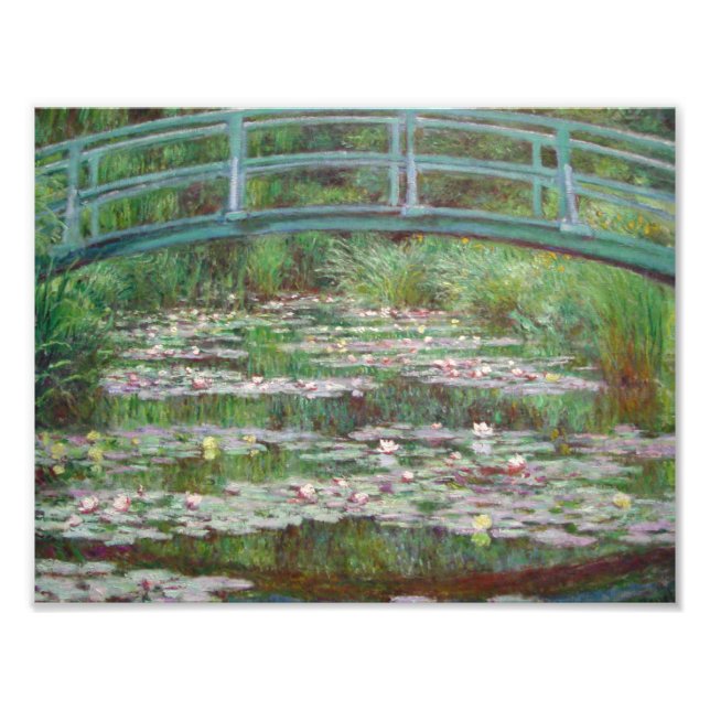 Foto Claude Monet - A Ponte Japonesa (Frente)
