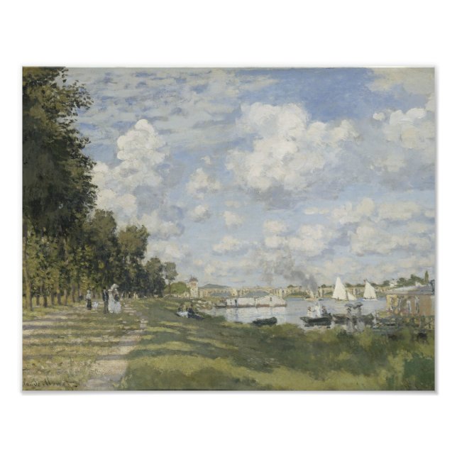 Foto Claude Monet - Bassin d'Argenteuil (Frente)