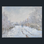 Foto Claude Monet - Cena de Neve na Argentina<br><div class="desc">Cena de Neve na Argentina,  por Claude Monet,  1875. Óleo na canvas.</div>