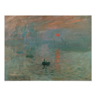 Foto Claude Monet - Impressão, nascimentos