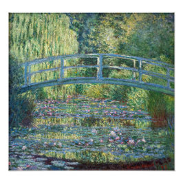 Foto Claude Monet - Lagoa de Água Lily, Harmonia Verde
